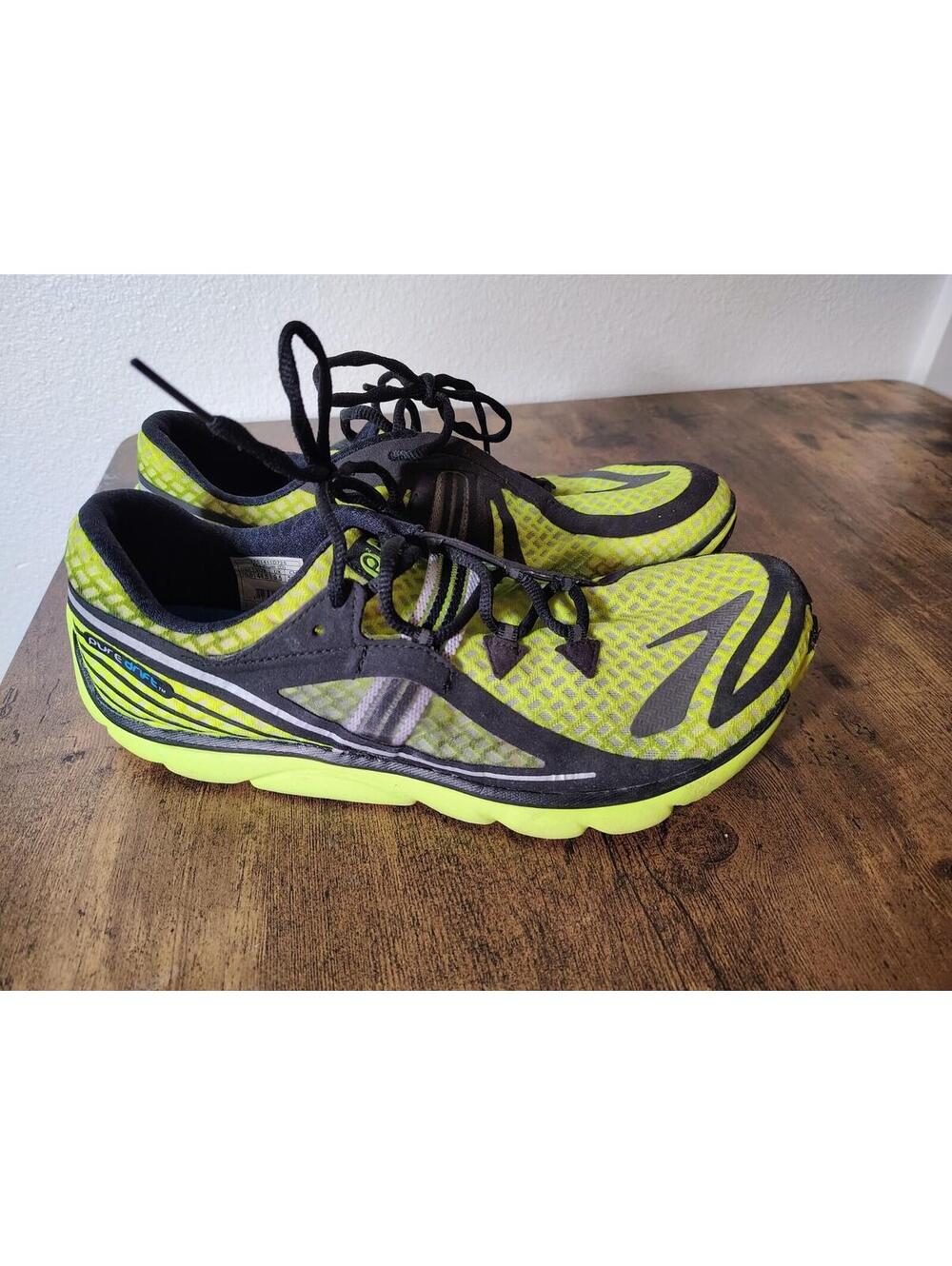 Brooks Men's Running Shoes Sz 10.5 Medium D Green PureDrift minimalist